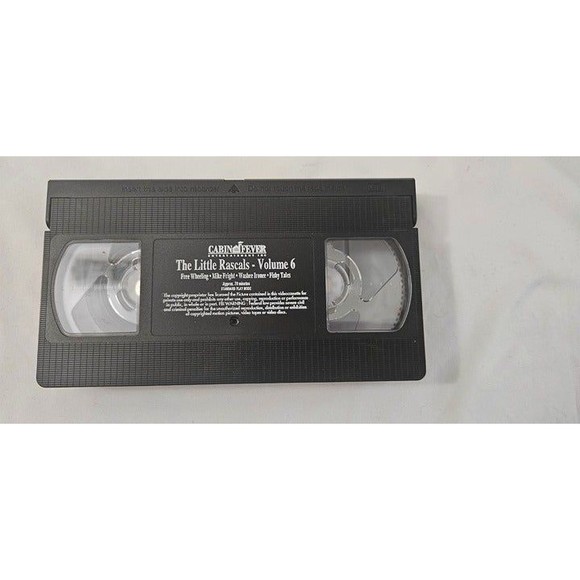 The Little Rascals VHS Vol. 6 Mike Fright, Washee Ironee, Fishy Tales - Picture 6 of 6